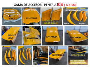 GAMA DE ACCESORII PENTRU JCB ( IN STOC