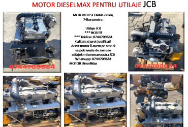 Motor DieselMax pentru utilaje JCB