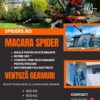Inchiriere Macara Spider si ventuza pentru montaj geamuri